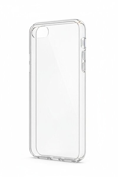 batuteknoloji Apple İphone 5S Şeffaf Süper Silikon Kılıf
