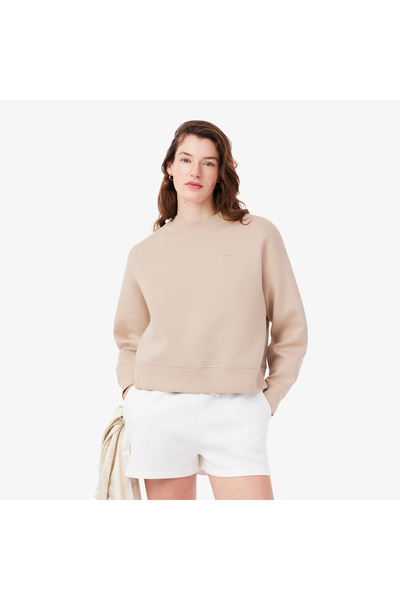 Lacoste سويت شيرت جيرسي مزدوج الوجه واسع - SF0046-00-X6F
