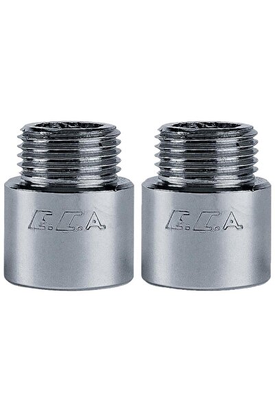 Eca 2 Adet 1/2 2cm Uzatma Krom (Musluk Uzatma) 102134015 Pirinç E.C.A