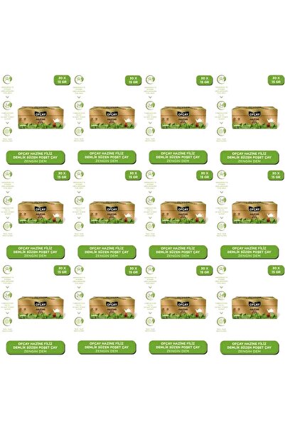Ofçay DEMLİK POŞET 30*15 GR 12 PAKET
