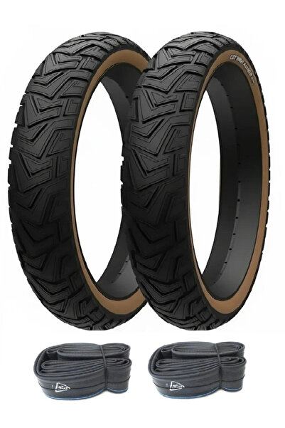 CST Ride 20x4.00 Kahverengi Yanaklı Dayanıklı Fat Bike Bisiklet Dış Lastiği +...