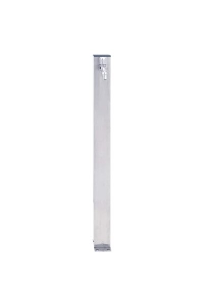 Concept Coloană de apă de grădină, 80 cm, oțel inoxidabil, pătrat