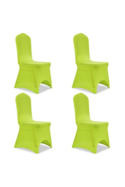 Concept Husă de scaun elastică, 4 buc., verde