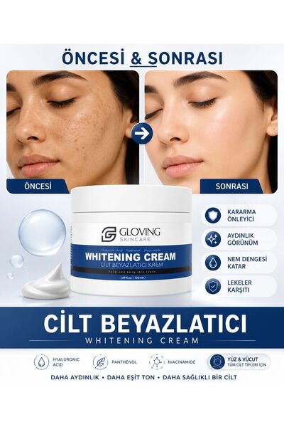Glowingskıncare Koltuk Altı-diz-dirsek Ve Bikini Bölgesi Cilt Beyazlatıcı Kre...