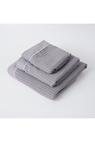 Donetella Pack of 3 Waffle Towel Set – 310 GSM Microfiber, Soft, Absorbent & ...