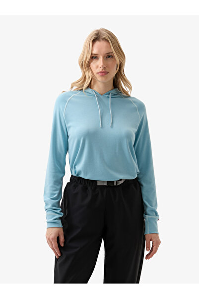 Blackspade Kadın Termal Kapşonlu Sweatshirt 2. Seviye 5938 - Mavi