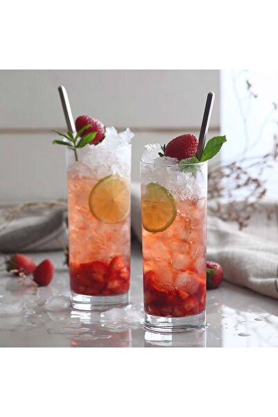 LAV Liberty Cam Soft Drink Glass Set of 6 360 ml (Lemonade/Cocktail/Vodka Glass)