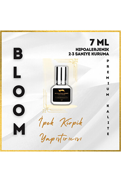 Bloom İpek Kirpik Yapıştırıcı 7 ml Siyah Hipoalerjenik (2-3 Saniye Kuruma Sür...