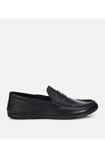 Hotiç Erkek Deri Siyah Comfort Günlük Loafer Ayakkabı