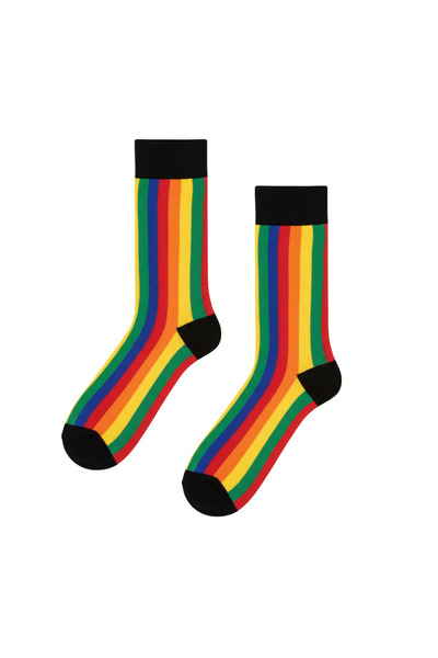 CARNAVAL SOCKS Colorful Rainbow Patterned Socks