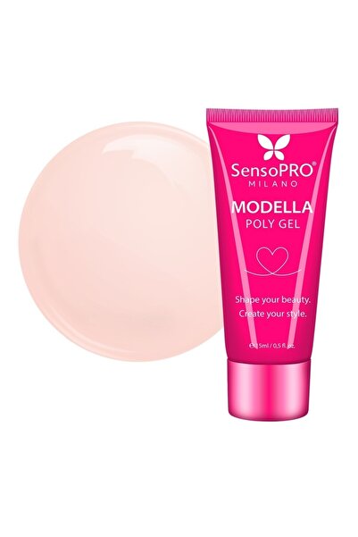 SensoPRO Milano Polygel MODELLA - Apricot Haze, 15ml