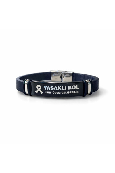 fırsatlar diyarı Meme K*nseri Farkındalık Bilekliği Lenf Ödem Yasaklı Kol Uya...