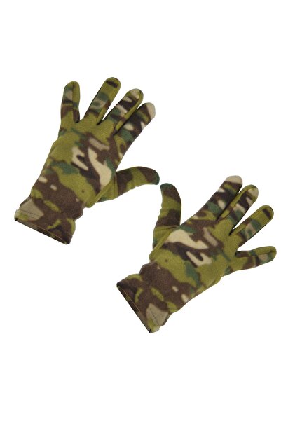 dkmoutdoor Polar Multicam Taktik Avcı Eldiveni