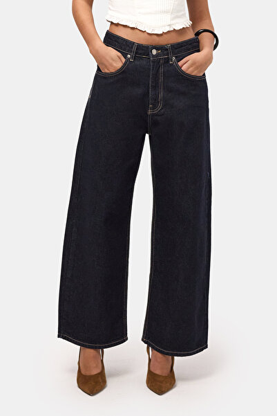 it's basic Women's Indigo Selvedge 7S6-50 Baggy Low Rise Fit Tokyo 100% Cotto...