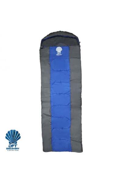 DFT Düz-Başlık 190+30x75cm Gri 0°Uyku Tulumu