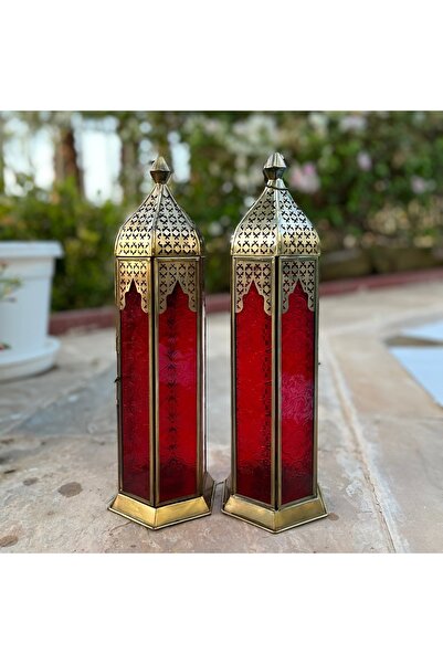 Souq DESIGNS Moroccan Metal Lantern - Ramadan Lantern Decor, Arabic Lanterns ...