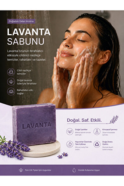 MD KOZMETİK LAVANTA SABUNU