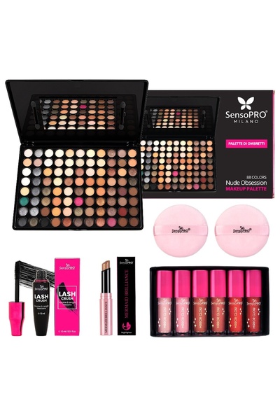SensoPRO Milano Set de machiaj Sweet Nudes + CADOURI