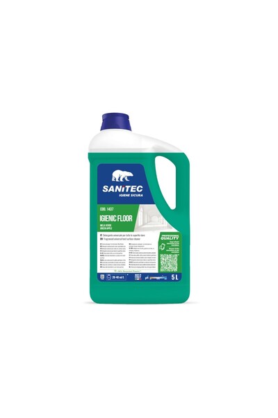 SANITEC Detergent de podele 5000 ml Hygienic Floor, Sanitec Apple