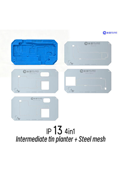 choice2 13 series MJ Z20Pro Mid-Layer Planting Tin Template For iPhone X XS 1...