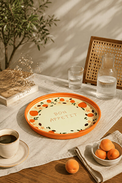 Sarkap Home 26 Cm Turuncu Bon Appetit Meyve Tabağı