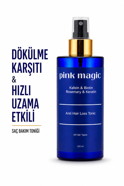 pink magic تونيك للعناية بالشعر مضاد للتساقط وفعال في تسريع النمو