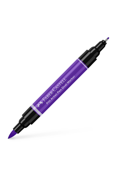 Faber Castell Pitt Artist Pen Dual Marker Purple Violet 136 Faber-Castell