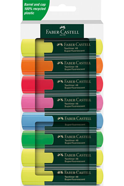 Faber Castell SET DE MARKERE 8 PIESE CUTIE DE CARTON 1548 2024 FABER-CASTELL