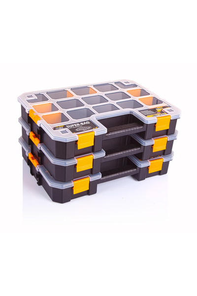 Bundeba 08241 -super-bag 3 Adet Üst Üste Bağlantılı Set Craft 3 Lü Organizer ...