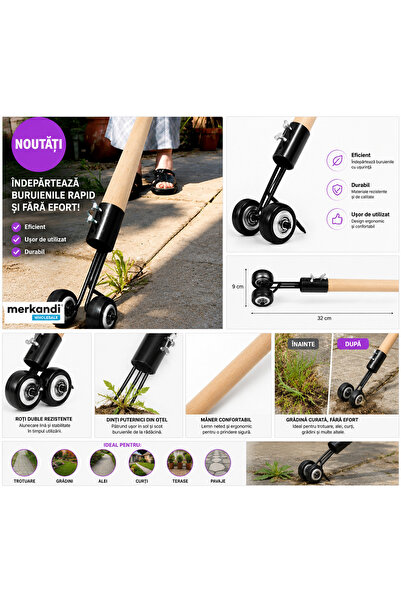 unbranded Dispozitiv indepartare buruieni RUNCO – curatare eficienta gradina,...