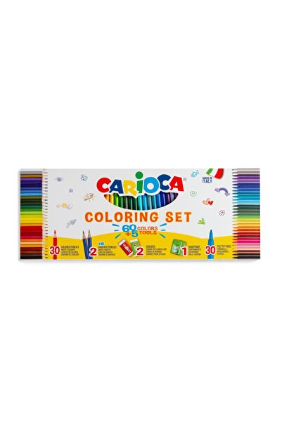 carioca drawing set 65 pieces