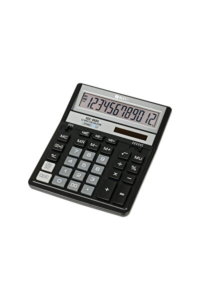 ELEVEN Calculator desktop cu 12 cifre, 203 x 158 x 31 mm, SDC-888X-BK