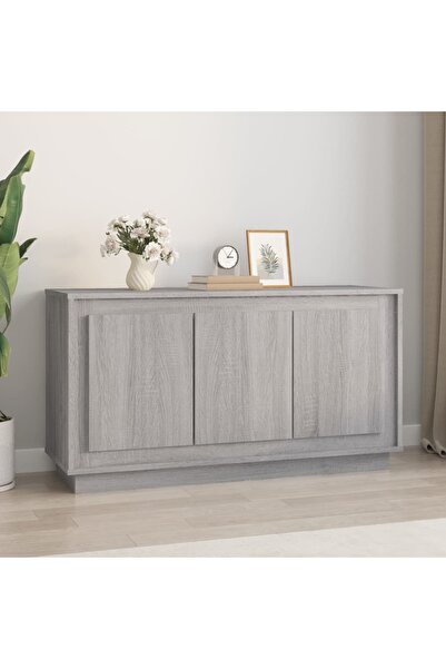 Concept Servantă, gri sonoma, 102x35x55 cm, lemn prelucrat