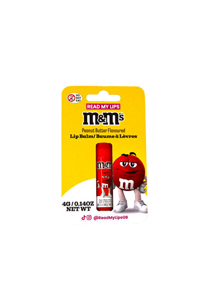 read my lips RML M&Ms Peanut Butter Lip Balm Stick – Flavored Moisturizing Tr...