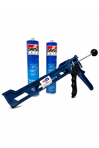 DAYSON Extra Pu Mastik 2’li + Silikon Tabancası Seti | Yapıştırma ve İzolasyo...