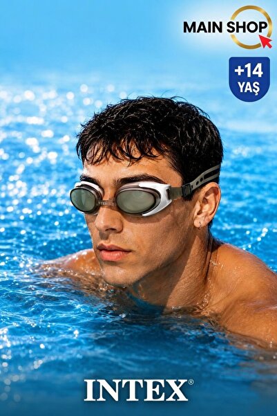 MAİN SHOP Intex Adult Swimming Goggles +14 Years - Professional Pool and Sea ...