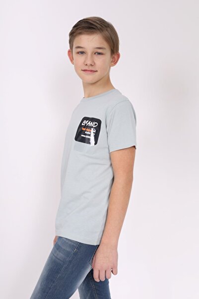 Toontoy Tricou cu mânecă scurtă cu imprimeu pentru băiat