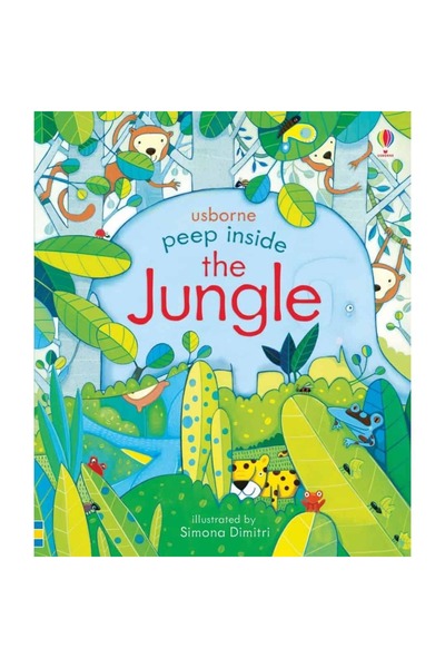 Usborne Peep inside book - Peep inside the jungle