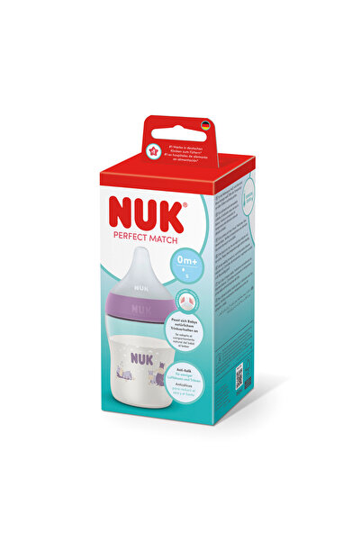 Nuk PM BIB PP TC 150ML ROZ TET.SI 0+ FLUX S (NKPMBRZPP0+S150)