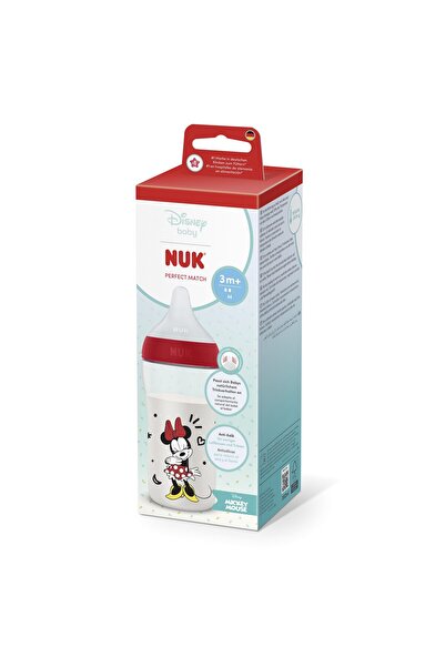 Nuk PM BIB PP TC 260ML MINNIE TET.SI 3+ FLUX M (NKPMBMINRSPP3+M)