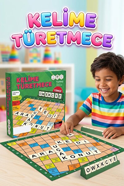 Tıfıl Toys Kelime Türetmece Zekanı Konuştur, Kelimeleri Yarıştır!
