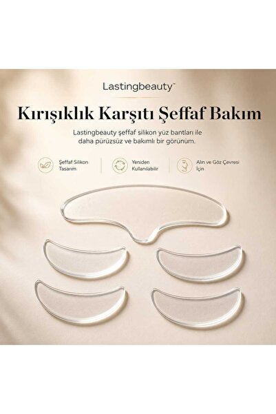 lasting beauty Göğüs boyun yüz hatları için Anti kırışıklık yamalar kırışıklı...