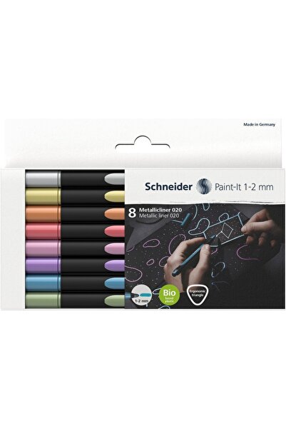 SCHNEIDER Set de 8 bucăți pentru căptușeală metalică Paint-It 020 1-2 mm