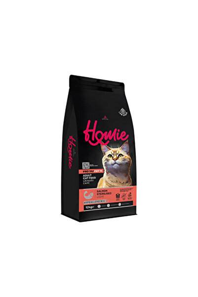Somonlu Düşük Tahıllı Kısırlaştırılmış Kedi Maması 12 Kg