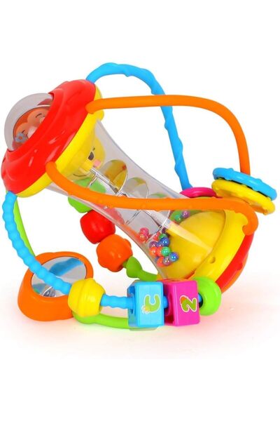 Arabest Baby Rattle Ball Toy Set, Sensory Activity Ball with Music, Newborn F...