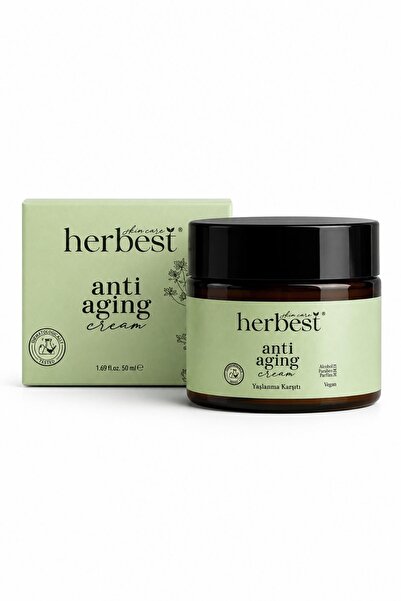 Herbest Skin Care Anti aging Yüz Kremi ( Yaşlanma Karşıtı Bakım Kremi ) 50 ml.