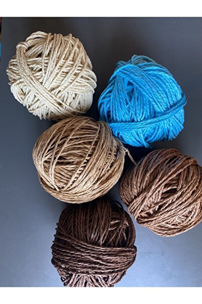Mai Handmade Kağıt ip 5’li set (toplam 250 gram )