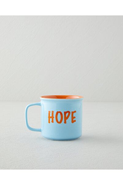 English Home Cheer and Hope Seramik Kupa 315 Ml Mavi