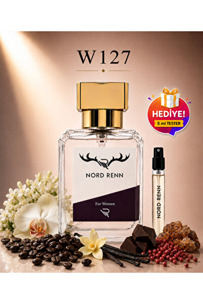 NORD RENN W127-Kadın Parfümü-50 ml.- Black opium muadili