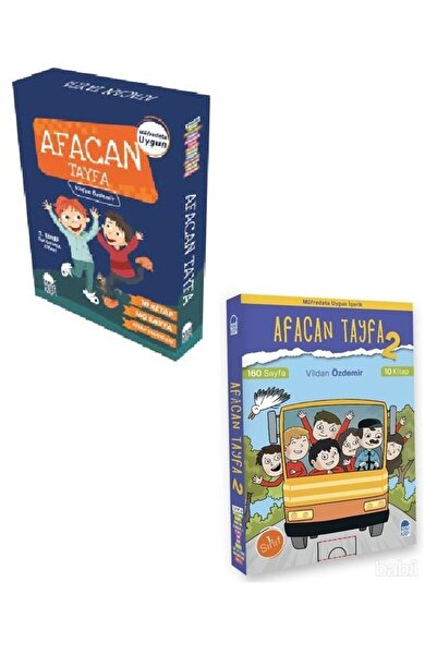 Mavi Kirpi 1. Sınıf Afacan Tayfa 1. ve 2. Set 20 Kitap